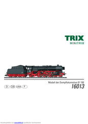 Trix 16013 Bedienungsanleitung