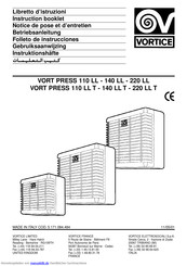 Vortice VORT PRESS 110 LL Betriebsanleitung