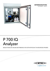 Xylem WTW P 700 IQ Betriebsanleitung