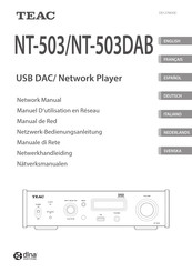 Teac NT-503DAB Netzwerk-Bedienungsanleitung