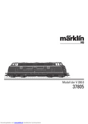 marklin H0 D 220 Series Bedienungsanleitung
