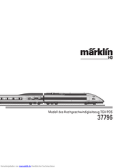 marklin H0 TGV Lyria Bedienungsanleitung