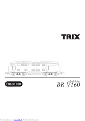 Trix BR V160 Handbuch