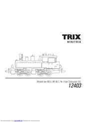 Trix MINITRIX  BR 98.7 Handbuch