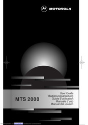 Motorola MTS 2000 Bedienungsanleitung