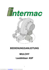 Intermac ASF 601 Bedienungsanleitung