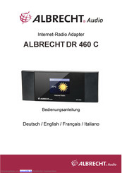Albrecht Audio DR 460 C Bedienungsanleitung