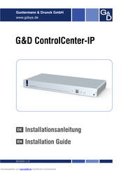 G&D ControlCenter-IP Installationsanleitung