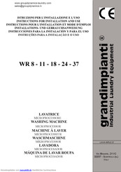 grandimpianti WR 18 Installations- Und Gebrauchsanweisung