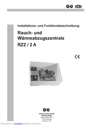 G-U RZ2 2 A Installations- Und Funktionsbeschreibung