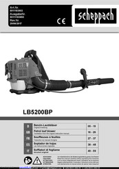 Scheppach LB5200BP Originalanleitung