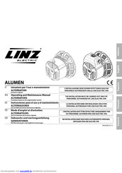 Linz electric ALUMEN-X MD Gebrauchs- Und Wartungsanleitung