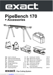 eXact PipeBench 170 Gebrauchsanweisung