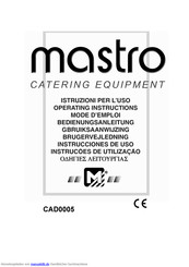 mastro CAD0005 Bedienungsanleitung