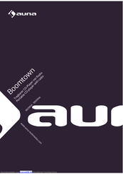 auna Boomtown Bedienungsanleitung