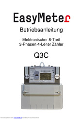EasyMeter Q3C Betriebsanleitung