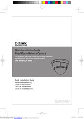 D-Link DCS-6113 Installationsanleitung