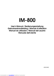 Epson IM-800 Bedienungsanleitung