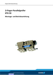 SCHUNK KTG 50 Montage- Und Betriebsanleitung