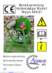 LEMA Wippe 600/01 Betriebsanleitung