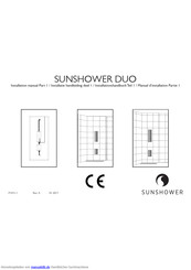 Sunshower DUO Installationshandbuch