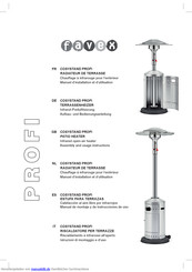 favex COSYSTAND PROFI Aufbau- Und Bedienungsanleitung