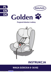 BabySafe Golden Bedienungsanleitung