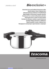 Tescoma BIO EXCLUSIVE+ Gebrauchsanleitung