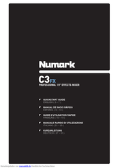 Numark C3FX Kurzanleitung