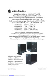 ALLEN BRADLEY 1609-P3000A Schnellstartanleitung