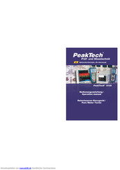 PeakTech 5125 Bedienungsanleitung