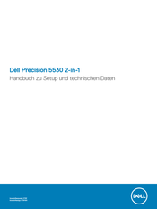 Dell Precision 5530 2-in-1 Handbuch