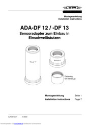 wtw ADA-DF 13 Montageanleitung