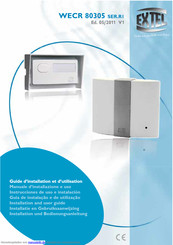 Extel WECR 80305 SER.R1 Installations- Und Bedienungsanleitung