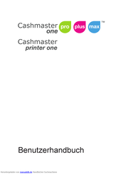 Cashmaster printer one Benutzerhandbuch