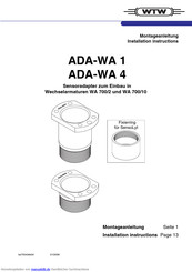 wtw ADA-WA 1 Montageanleitung