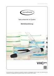 vacuubrand VHC pro Betriebsanleitung
