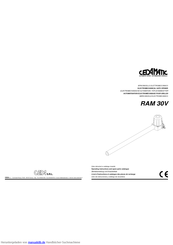 cedamatic RAM 30V Betriebsanleitung
