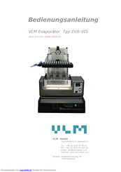 VLM EVA-VIS Bedienungsanleitung