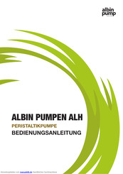 ALBIN PUMP ALH10 Bedienungsanleitung