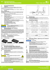 Goobay 93372 Betriebsanleitung