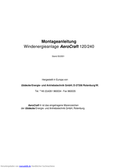 AeroCraft 240 Montageanleitung