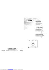 Clarion DVH943 Bedienungsanleitung