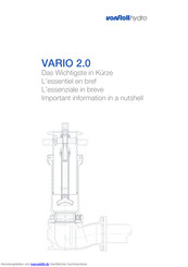 vonRoll hydro VARIO 2.0 Montageanleitung