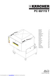 Kärcher PC 60/115 T Bedienungsanleitung