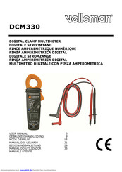 Velleman DCM330 Bedienungsanleitung