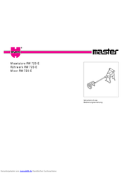 Wurth Master RW 720-E Bedienungsanleitung