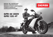 Derbi GPR 50 2009 Gebrauchsanweisung