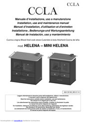 Cola MINI HELENA Installations-, Bedienungs- Und Wartungsanleitung