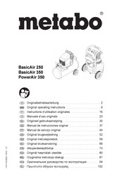 Metabo BasicAir 250 Originalbetriebsanleitung